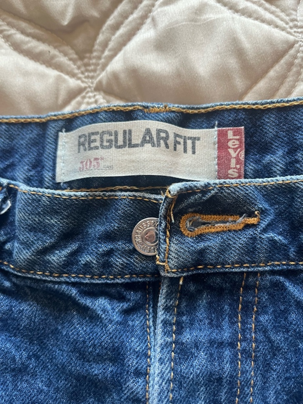 Levi's 505 Classic Blue Denim Jeans